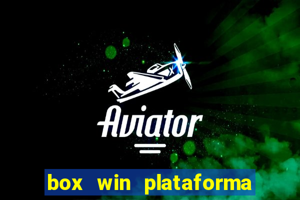 box win plataforma de jogos